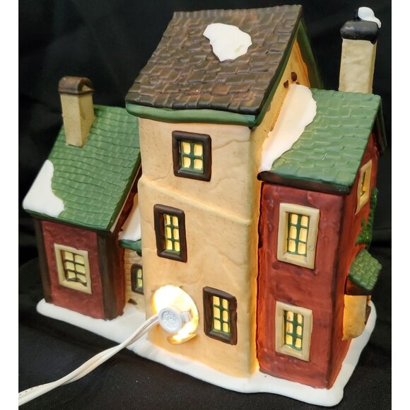 Santas Workbench THE BUNCH OF GRAPES WINERY Christmas Village building wine shop - Picture 5 of 10